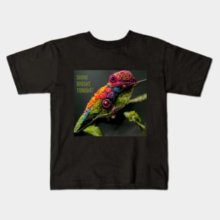 Colorful chameleon - amazing inspirational motivational artwork for nature lover Kids T-Shirt